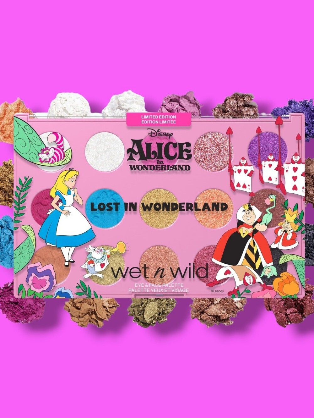 Wet n Wild Disney Alice In Wonderland Lost in Wonderland Eye & Face Palette